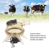 Milking Claw Transparent Cover Stainless Steel Base 380cc Milk Collector