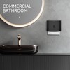 interhasa! Paper Towel Dispenser Wall Mounted, Adhesive Multifold Trifold c