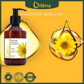 Arnika Montana Macerated Oil · Arnica Oil for Massage, Body and Facial Oil, Muscle Relaxing, Soothing Oil & Repair Oil, Sports Arnica · 100% Natural · 250 ml