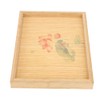Bamboo Woven Jewelry Display Tray Vintage Necklace Bracelet Earrings Holder