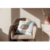 WarmherzIch Papas Chill Corner Cushion Cover with Filling 45 cm