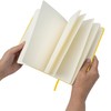 Bullet Journal A5 Dotted Notebook with Faux Leather Hardback Cover