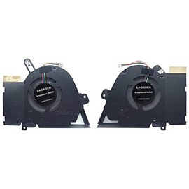 Ventiladores de refrigeración de repuesto para portátil ASUS TUF Dash F15 FX516 FX516P Air RTX3060/3070 P/N: FNAQ DFSCK221151817 FNAR DFSCK22D05883 12V 1A (4 pines 4 cables)
