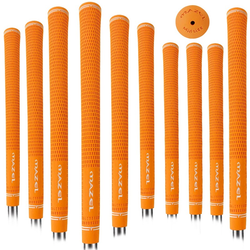 MAZEL Golf Grips Non-Slip All Weather Performance Comfort Rubber Grips