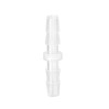 Quickun Plastic Hose Barb Fitting, 1/8" x 1/8" Barbed Splicer