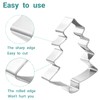 JOB JOL Christmas Cookie Cutters 6 PCS, 4''