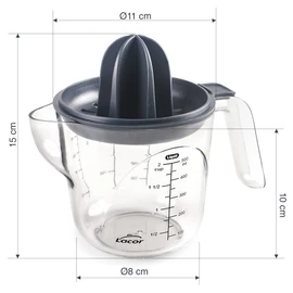 Lacor 67134 Manual Juice Extractor with Measuring Cup Can be Dismantled