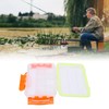 Qukaim Fishing Bait Box Fishing Lure Box, Small Waterproof Tackle