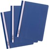 D.RECT Pack of 25 A4 plastic file folders with transparent