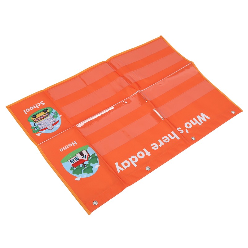 Attendance Pocket Chart with Large Cards Daily Schedule Classroom Management