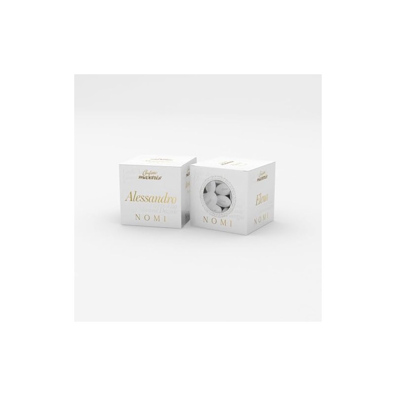 Confetti Maxtris NOME AURORA ciocomandorla classico cubotto 200g