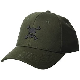 Oakley Men's Scatter Skull Ff Hat, New Dark Brush, S/M