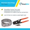 SharkBite 3/4 Inch Clamp Ring, Pack of 100, Stainless Steel