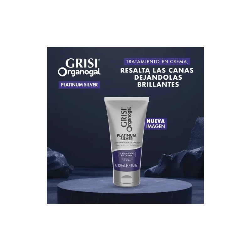 Grisi Organogal Silver Crema Abrillantadora De Canas 130ml