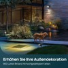 Linkind 60-Led Solar Spotlight for Outdoor Use, Warm White, 800