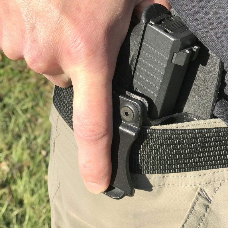 Stealth Black USA IWB Hybrid Concealed Carry Holster (Right-Hand, for