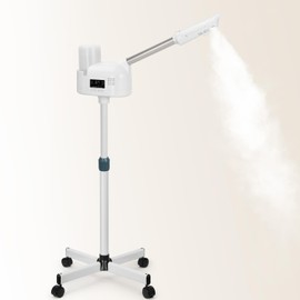 Professional Facial Steamer, Face Steamer Upgrade PTC Heating, Esthetician Steamer Hot Mist Facial Steamer for Salon Spa Beauty