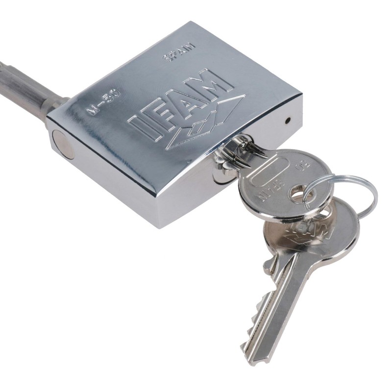 50mm Marine Cable Padlock Stainless Steel Shackle Rust Proof Boat