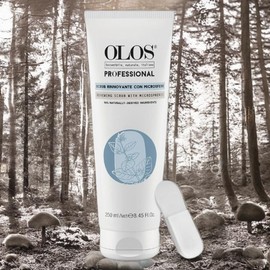 Olos Skin Texture Improvement Skin Refreshing Skin Softening Renewing Scrub with Microspheres + Spatula 1 x 250ml / 올로스 피부결개선 피부산뜻함 피부소프트닝 리뉴잉 스크럽 위드 마이크로스피어 + 스파츌라 1개 250ml