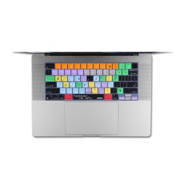 XSKN Ableton Live Function Shortcuts Hotkeys US Version Silicone Keyboard Cover Skin for 2021 MacBook Pro M1 Pro / M1 MAX Chip 14.2 inch with Touch ID A2442 16.2 inch with Touch ID A2485 SHK-399
