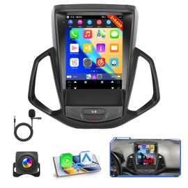 Realdio for Ford ECOSPORT 2013 2014 2015 2016 2017 Radio Dash Kit with CarPlay Android Auto 9.7'' Touch Screen Android for ECOSPORT with 2+64GB