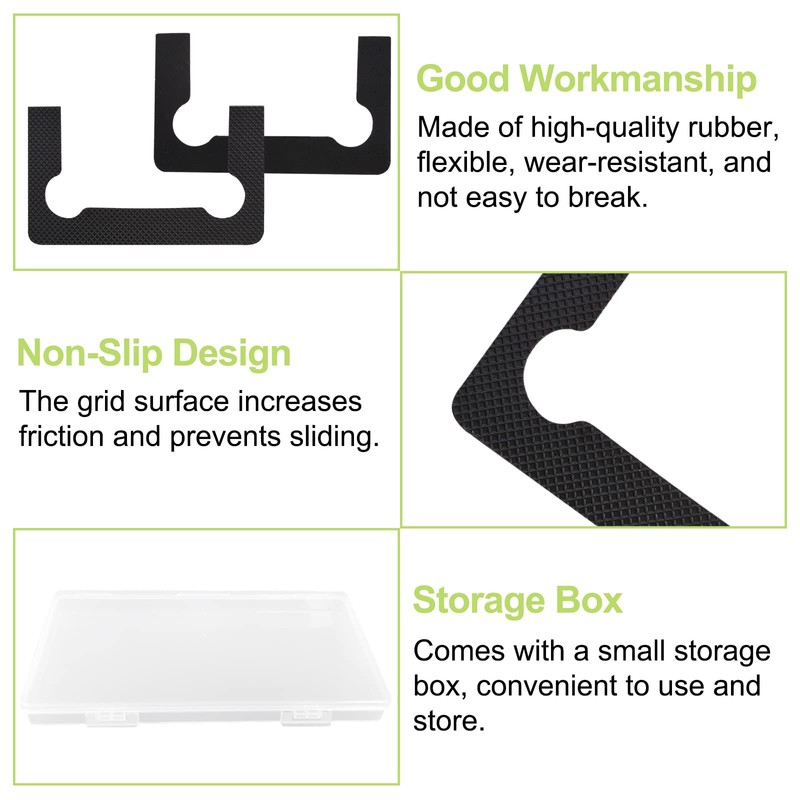 UFURMATE Gasket Replacement Kit for Hinges, 20PCS Rubber Shower Doors