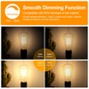 12Packs ST64 Large Vintage LED Edison Bulbs, 60W Equivalent 7W,