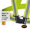 Pioneer Hi Vis Adjustable Safety Sash - Hi-Vis Yellow/Green with