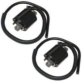 SEMOLTO Bobina de encendido, 2 bocinas de encendido para Suzuki VL800 VL800T VL800Z Boulevard C50 2005-2019