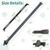 10L0L Universal 2 Passenger Golf Cart Seat Belt Bracket Kit