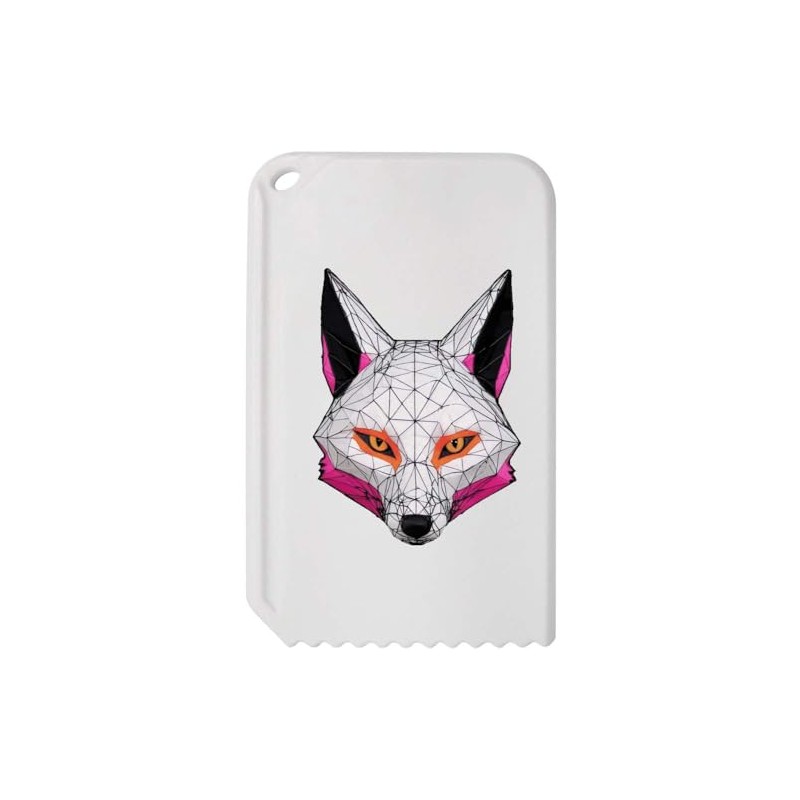 Azeeda 'Cyber Fox' Plastic Ice Scraper (IC00036230)