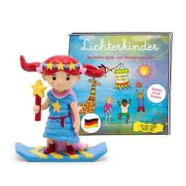 tonies Audio Figure for Toniebox, Lichterkinder, Best of Album of the Most Popular Fun and Dance Songs, Children's Songs for Children Aged 3 and Up, German Language, Playing Time: approx. 50 minutes