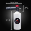 Suds Lab F2 Super Wash Foam Cannon, Adjustable Foam Nozzle,