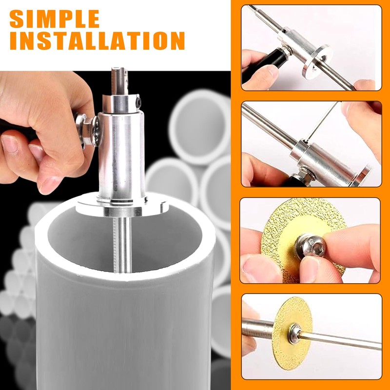 Inside Pipe Cutter for PVC & ABS Pipes, PVC Cutter