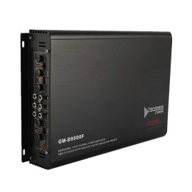 Yaeccc 4-Channel Amp Amplifier Car Audio 4500W Max Peak Power Class A/B 3D Stereo Surro