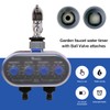 Yardeen Dual-Valve Hose Water Timer Sprinkler Timer Irrigation Controller Ball