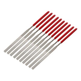 Juego De Limas De Agujas Para Pulir Minilimas Rojas Y Platea