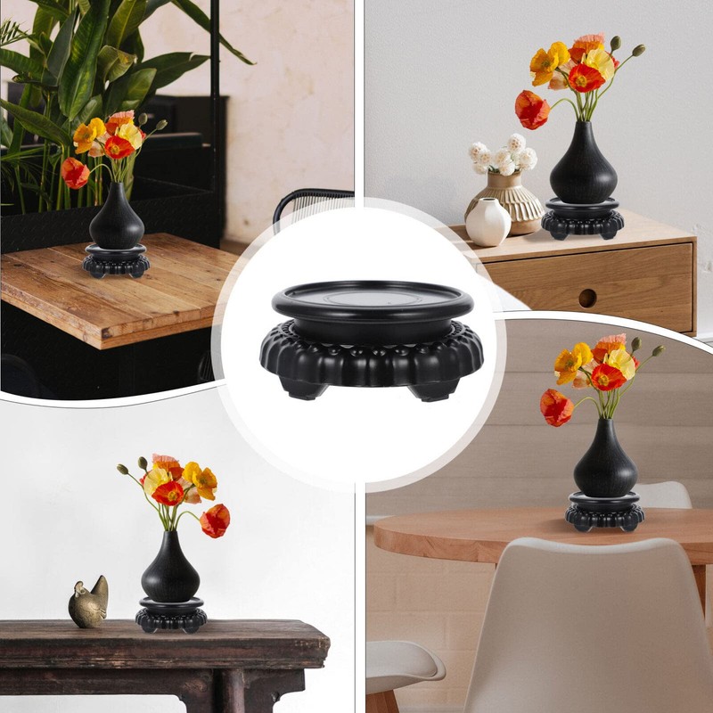 Alipis Base Basin Frame Sculpture Display Base Chinese Vase Stand