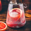 Mr. & Mrs. Panda Personalisiertes Cocktail Glas Flamingo Stolz -