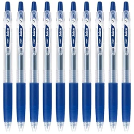Pilot Juice 0.5mm Gel Ink Ballpoint Pen, Blue Black Ink, Value Set of 10