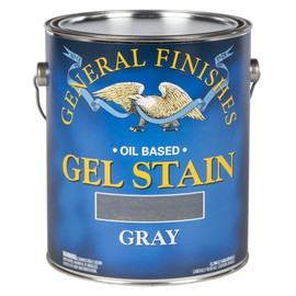 General Finishes Oil Base Gel Stain, 1 Gallon, Gray