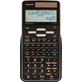Sharp EL-W516TBSL Advanced Scientific Calculator with WriteView™ 4 Line Display & Solar Power