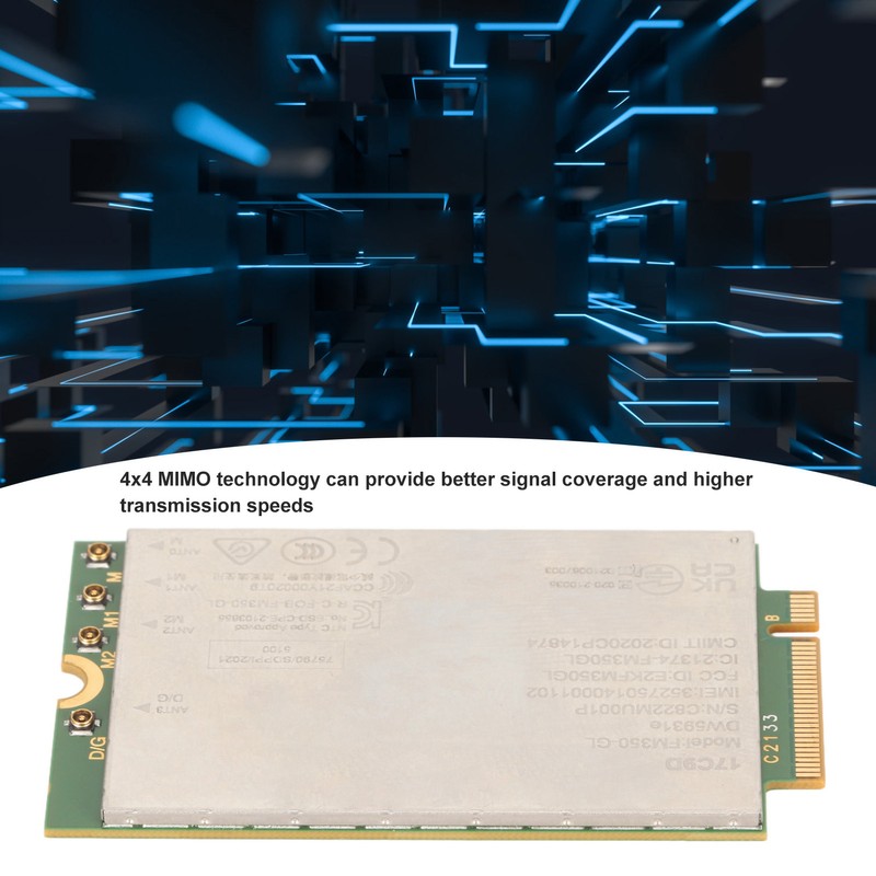 4G LTE Module Card MIMO 4.67Gbps Download 5G NR 4G