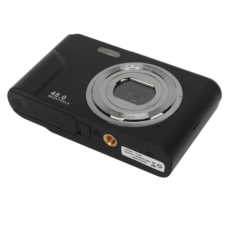 Digital Camera 48MP 16X Zoom 1080P HD 2.4 Inch IPS