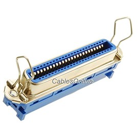 CablesOnline Centronics 50-Pin IDC Type Female CN50 Crimp Connector for Ribbon Cable, CN-204