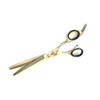 Professional Double Teeth Thinning Shears 8.5" Scissors GERMAN Barber Hair