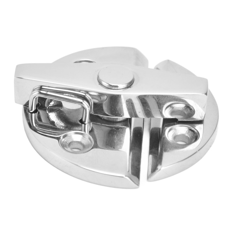 Boat Door Cabinet Hatch 316 Stainless Steel Round Turn Button