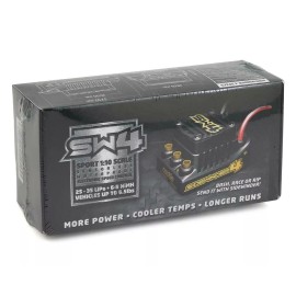 Castle Creations Sidewinder SW4 Waterproof 1/10 2-3s ESC or 2100KV 3200KV Combo - SW4 ESC & 3200KV Motor 010-0164-10
