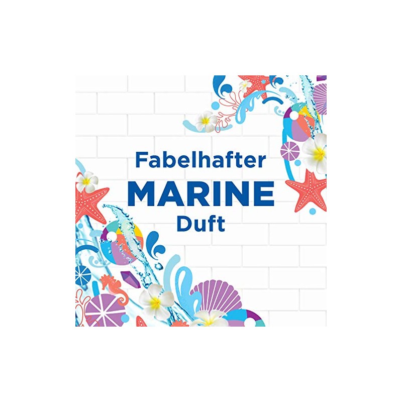 WC-Ente Aqua Blue Einh√§nger, WC-Duftsp√ºler, Marine Duft, Blausp√ºler, (1x36g)
