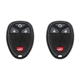 Car Key Fob Keyless Entry Remote for 2009 GMC Yukon FCC OUC60270 OUC60221 Part Number 15913421 20868672 20952474 Pack of 2